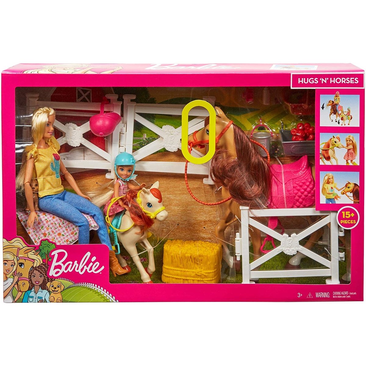 Barbie Et Ses Cheveaux multicolore, MATTEL
