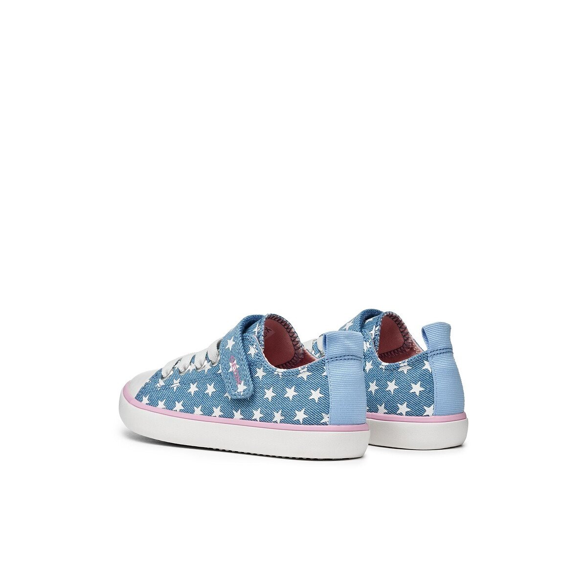Kids Gisli Breathable Trainers denim blue , GEOX