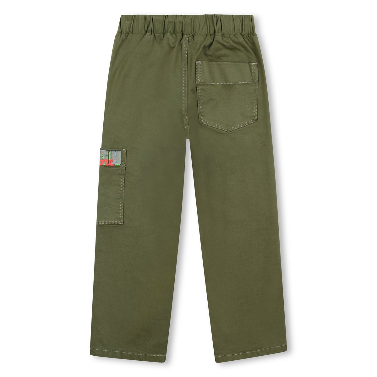 Pantalon en sergé sphagnum, BILLIEBLUSH