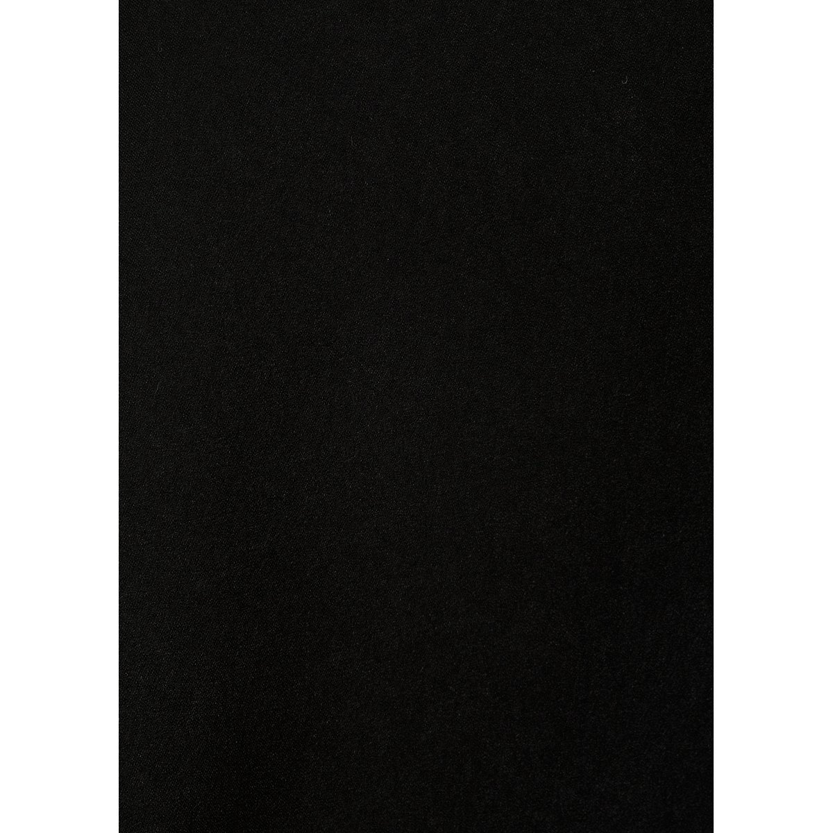 Jupe midi fluide asymétrique taille haute noir, LA FEE MARABOUTEE