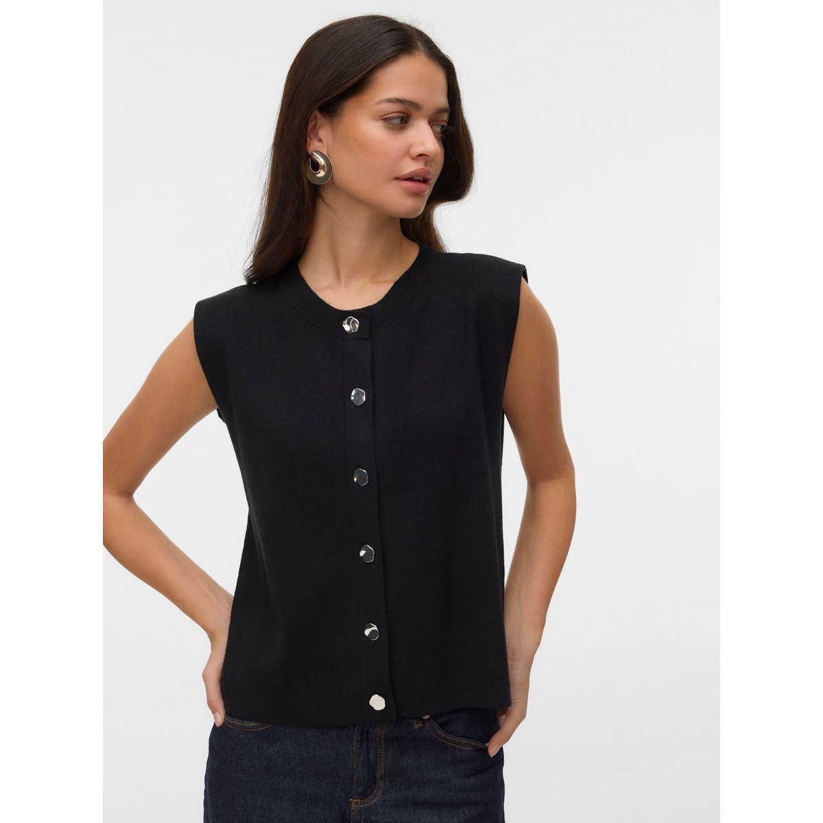 Gilet noire - black, VERO MODA