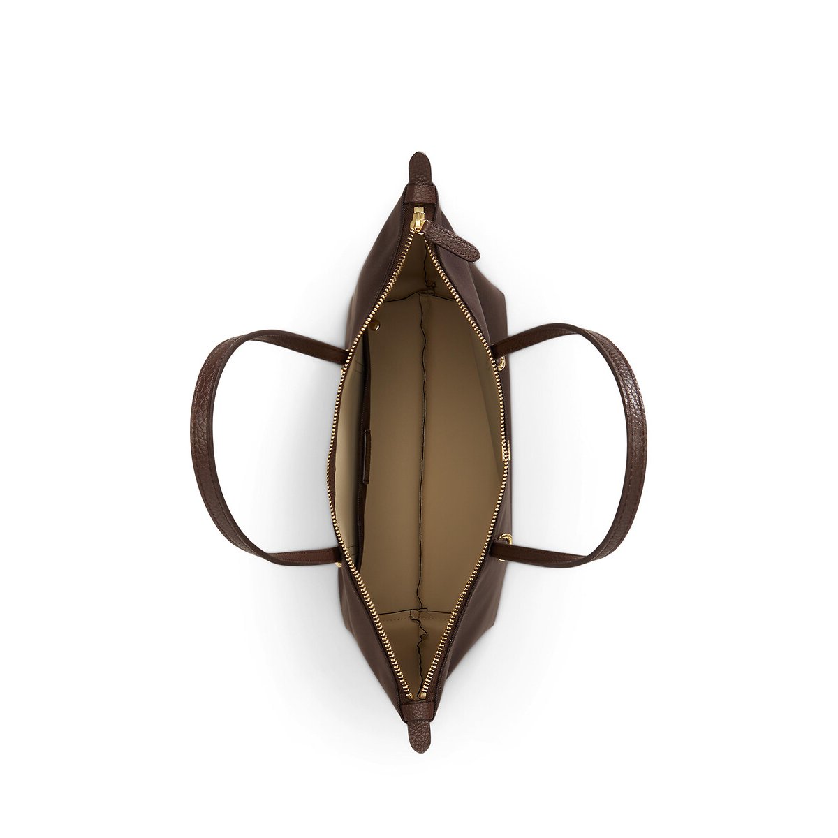 Sac à main cabas marron, LAUREN RALPH LAUREN