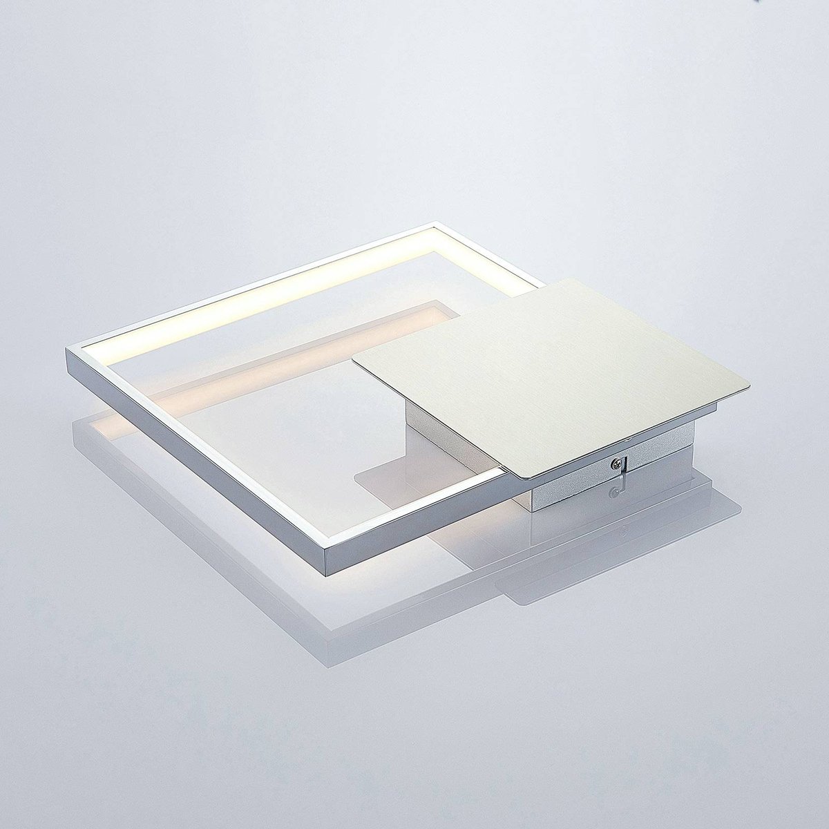 Applique moderneLED, Anays clair, chrome, crème, LINDBY