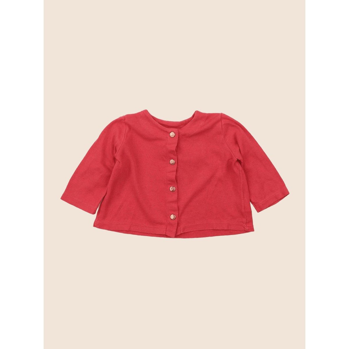 Tee-shirt - Etat satisfaisant rose, PETIT BATEAU