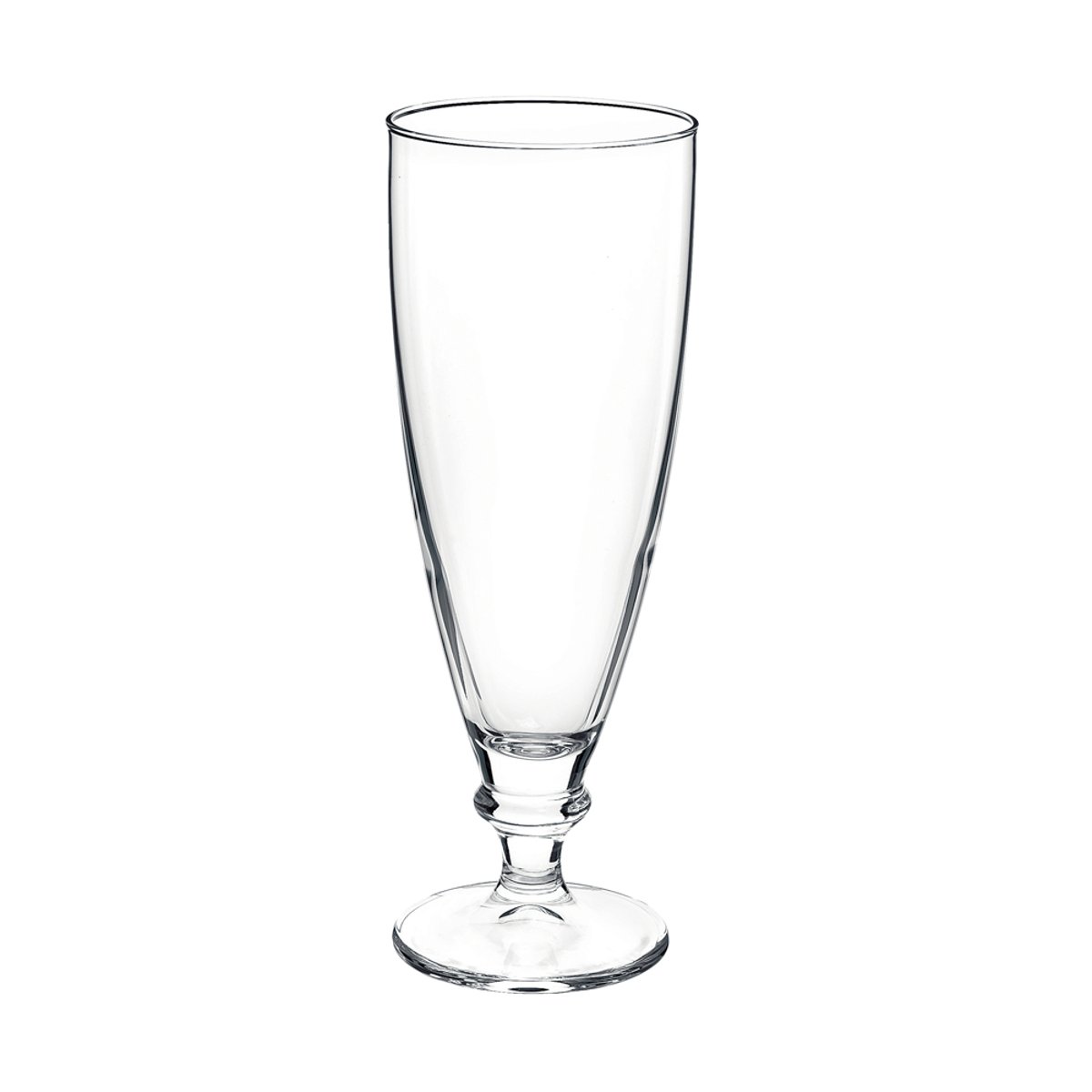 Boite de 6 verres à bière harmonia 38.5 cl transparent / cristal, BORMIOLI