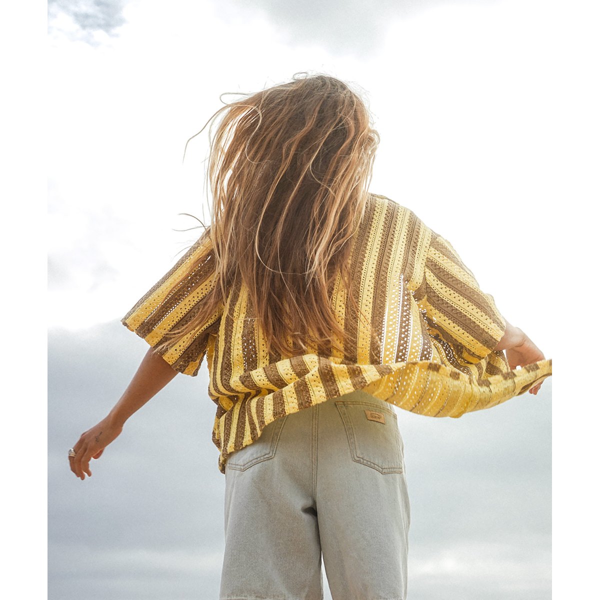 Chemise en crochet CROCHET camel, OXBOW