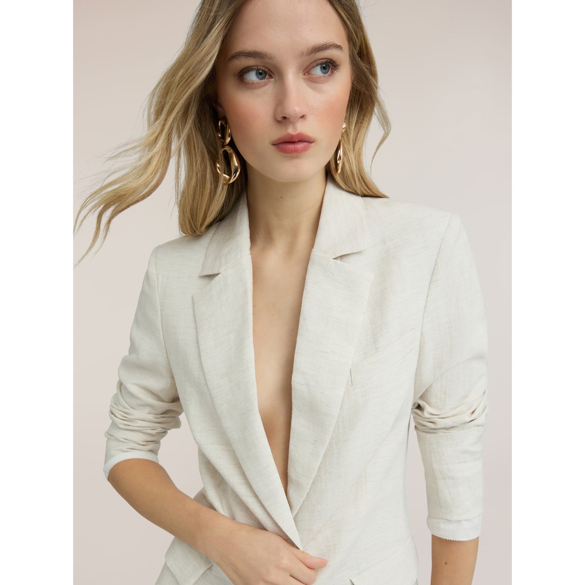 Blazer structuré blanc, MOTIVI