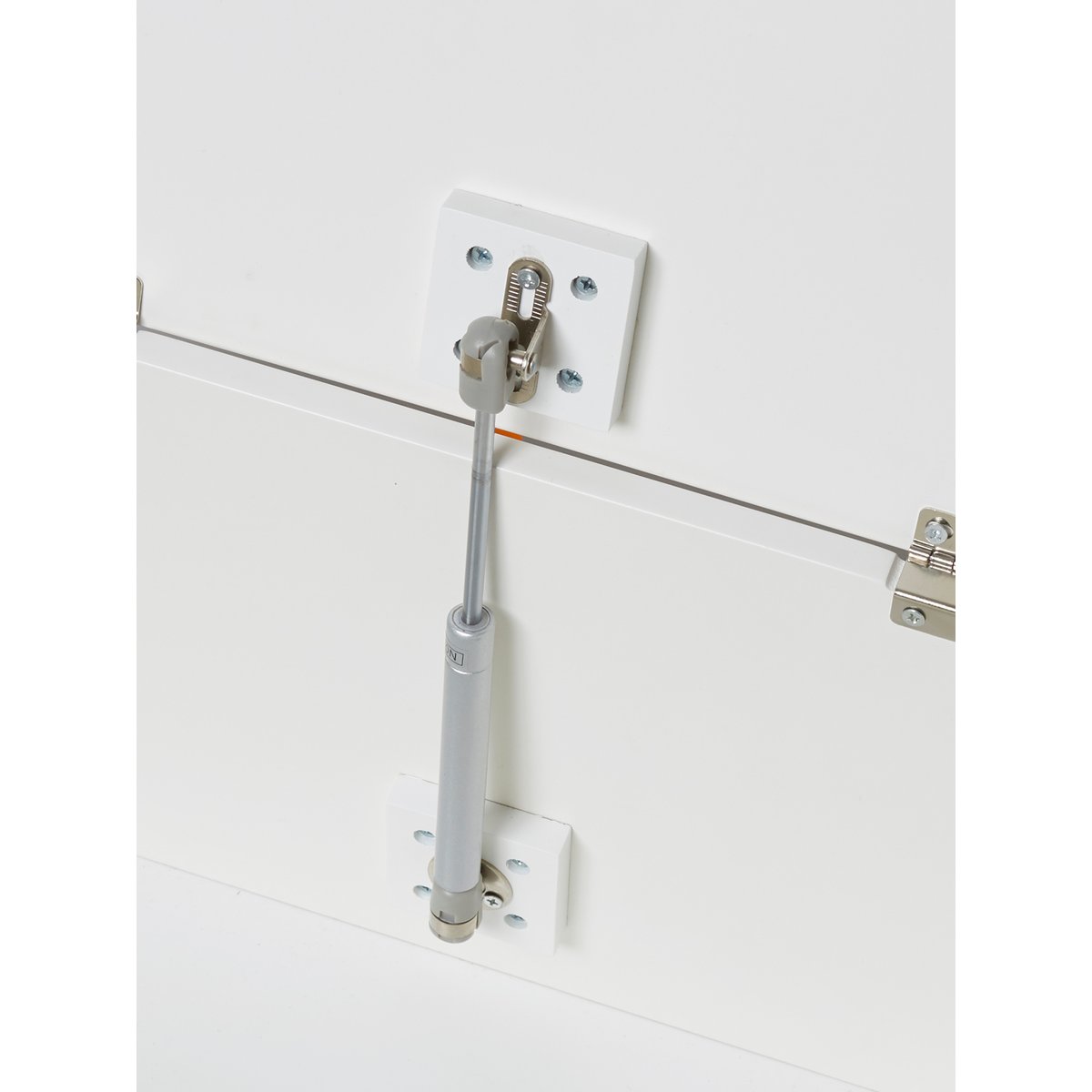 Coffre à jouets LIGNE CONFETTI blanc / bois, VERTBAUDET