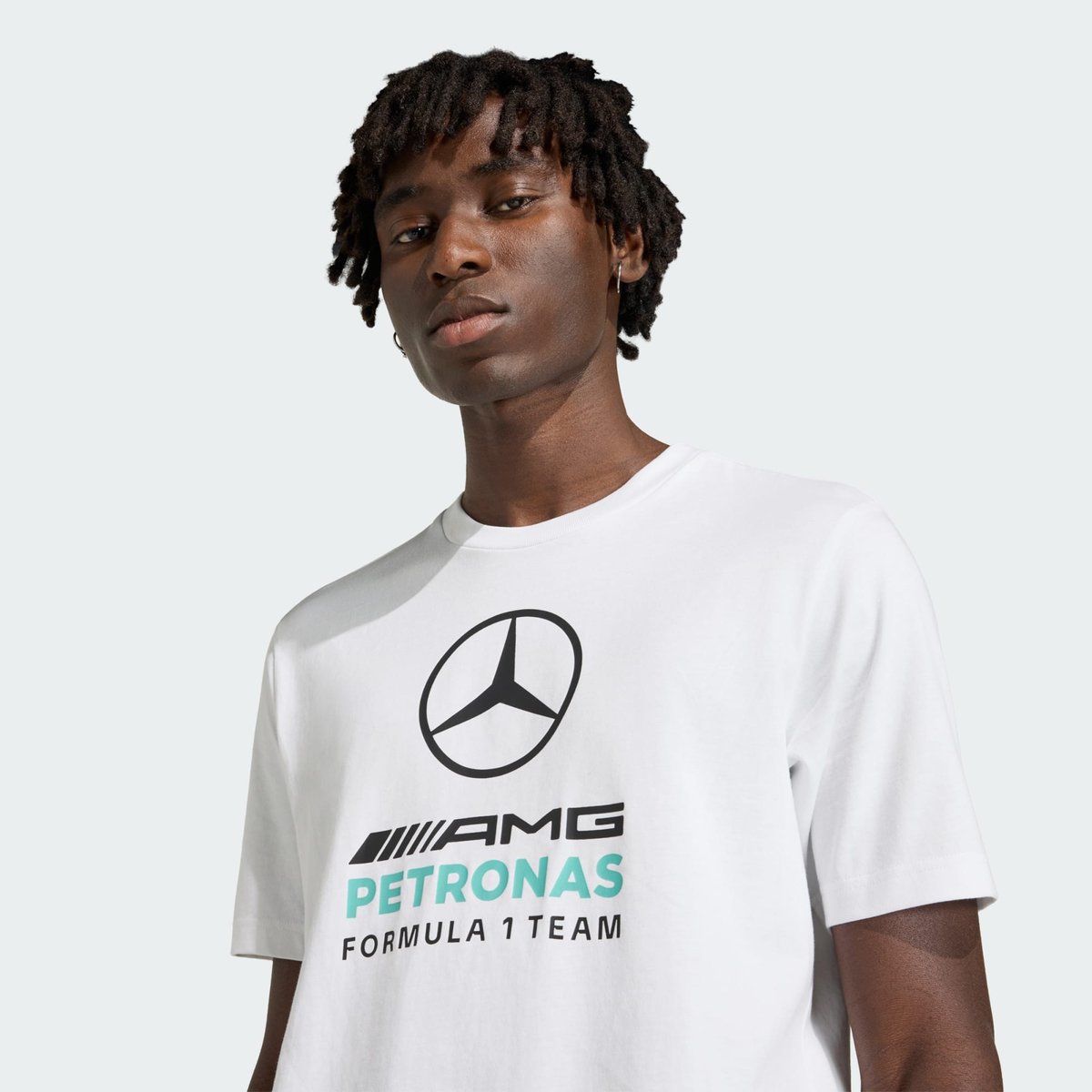 T-Shirt Graphique Mercedes - Amg Petronas Formula 1 Team Dna T-Shirt Graphique Mercedes - Amg Petronas Formula 1 Team Dna white / semi mint rush, adidas Performance
