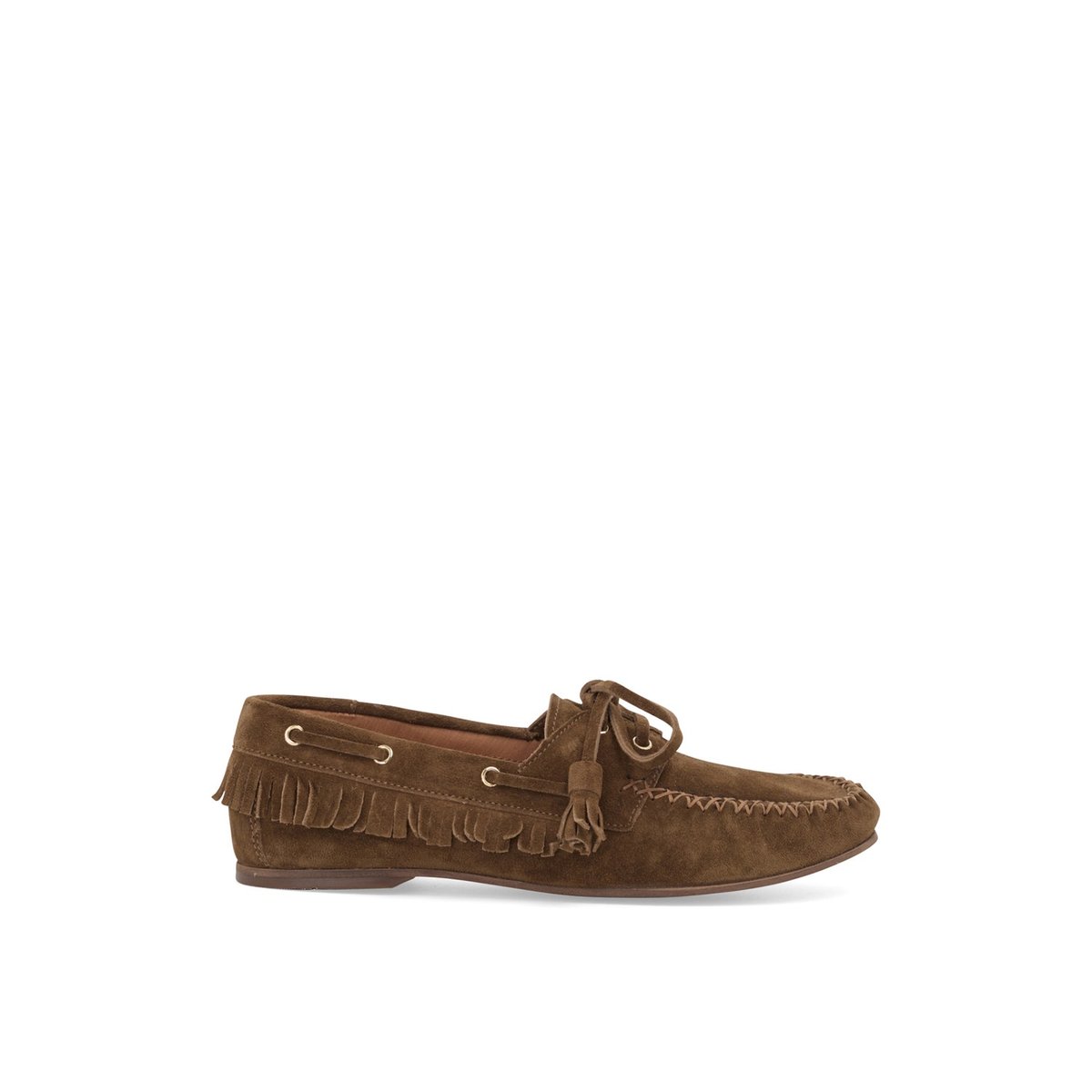 Mocassin en cuir YAKARI taupe, MELLOW YELLOW