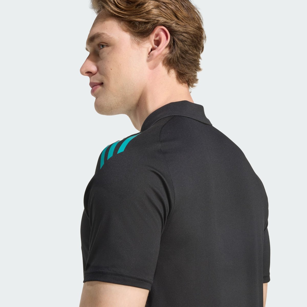 Polo D'entraînement All Blacks Polo D'entraînement All Blacks all black / pure teal, adidas Performance