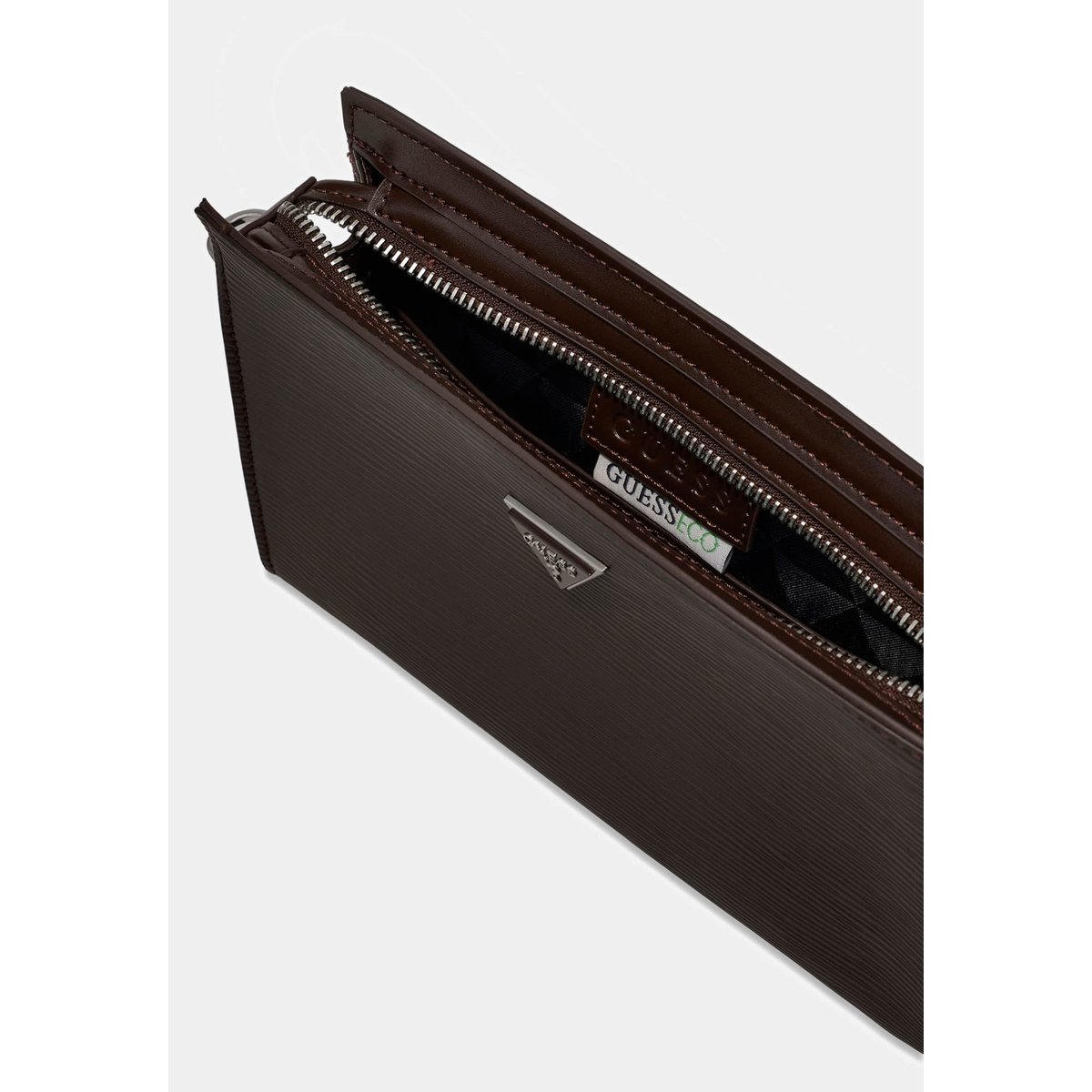 Sac Bandoulière Milano marron foncé, GUESS