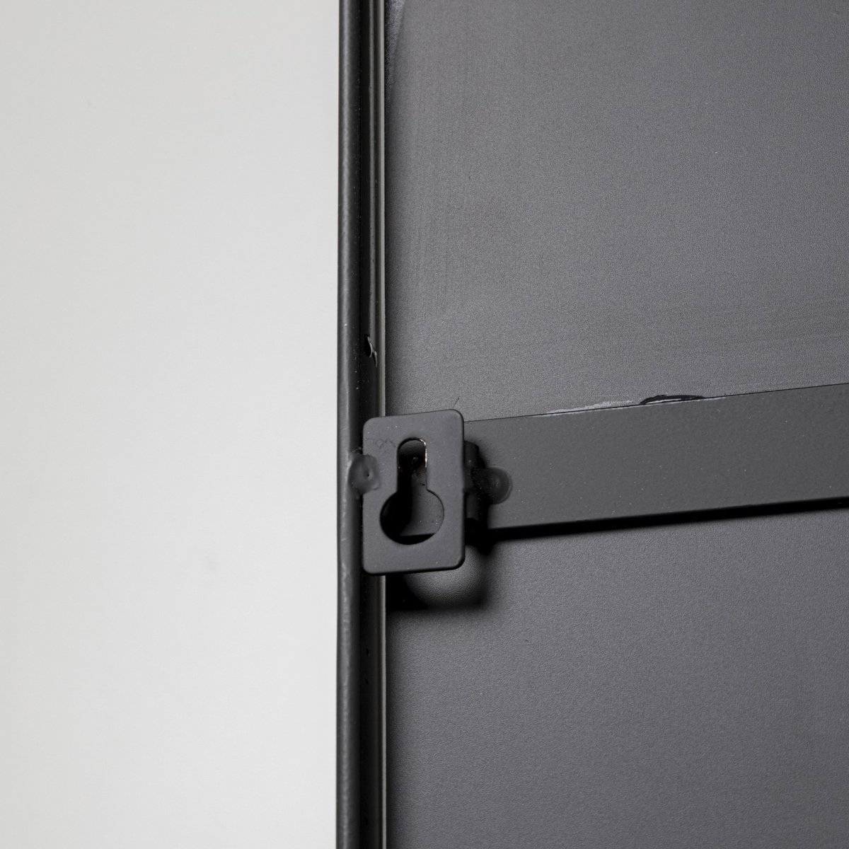 Miroir rectangulaire en acier 180x60cm, STARLET noir, KARE DESIGN