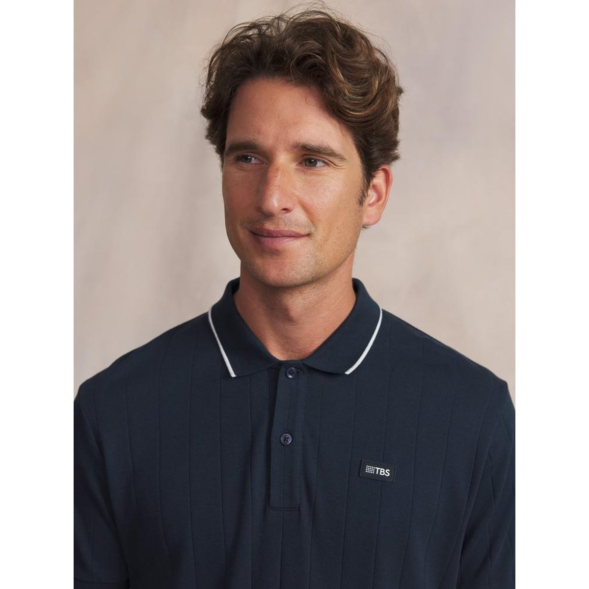 Polo manches courtes SIMEOPOL navy, TBS