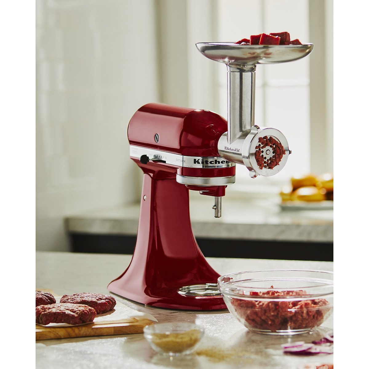 Hachoir 5KSMMGA pour Kitchen machine inox, KITCHENAID