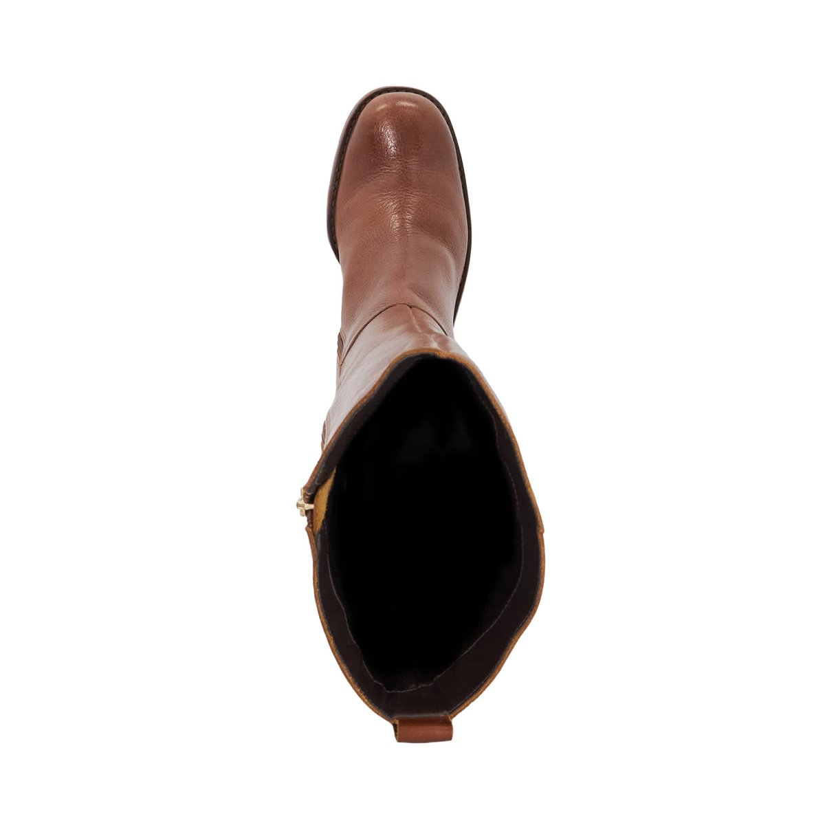Bottes hautes multi-matières - VEDA tan-leather mix, DUNE LONDON