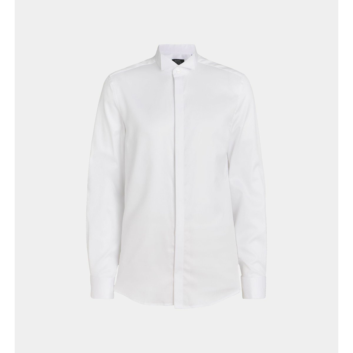 Chemise cintrée msrtex en coton blanc, GALERIES LAFAYETTE