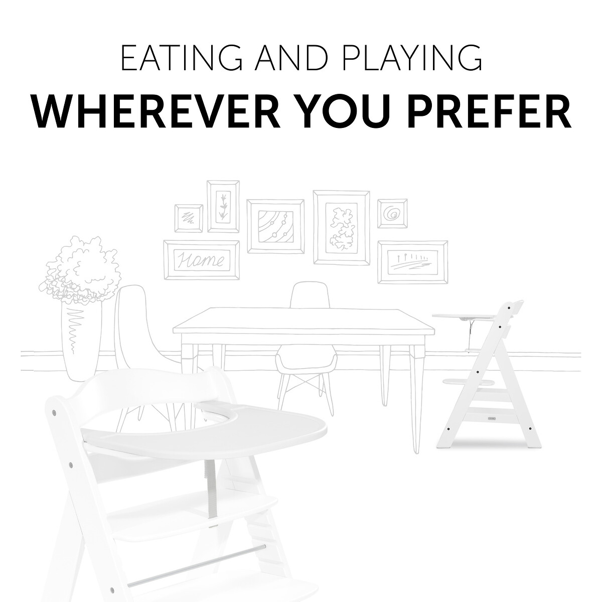 Alpha Click Tray white, HAUCK