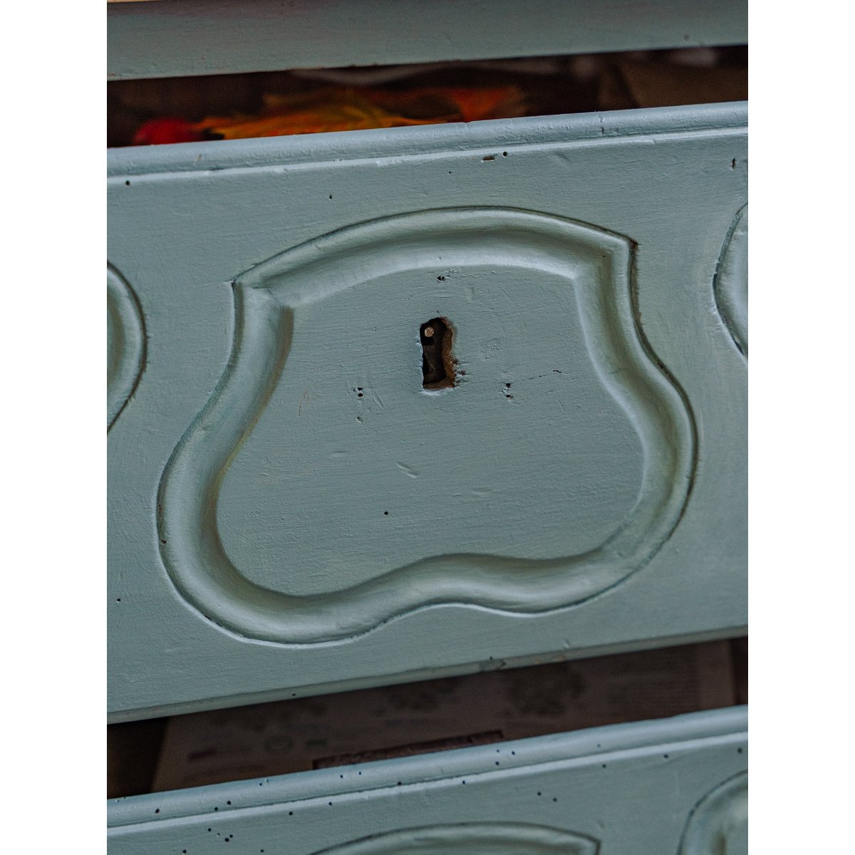 Commode en bois Olga N°331 - Bon état bois clair, DEBONGOUT