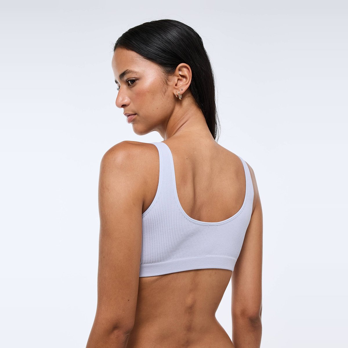 Brassière sans coutures DAISY avec broderie flots, MONOPRIX
