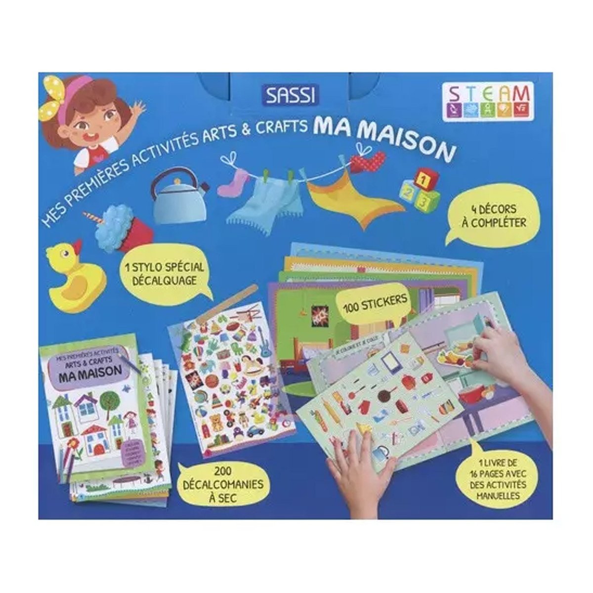 Mes premières activités SASSI multicolore, SASSI