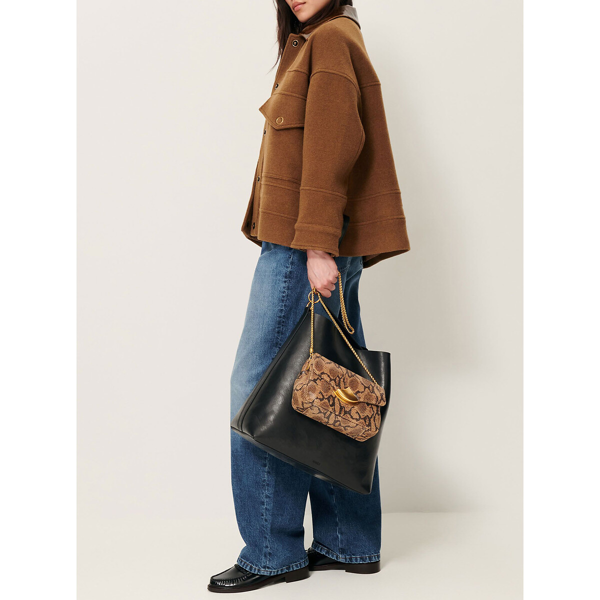 Manteau court en laine mélangée, EDFINLAY camel, SESSUN