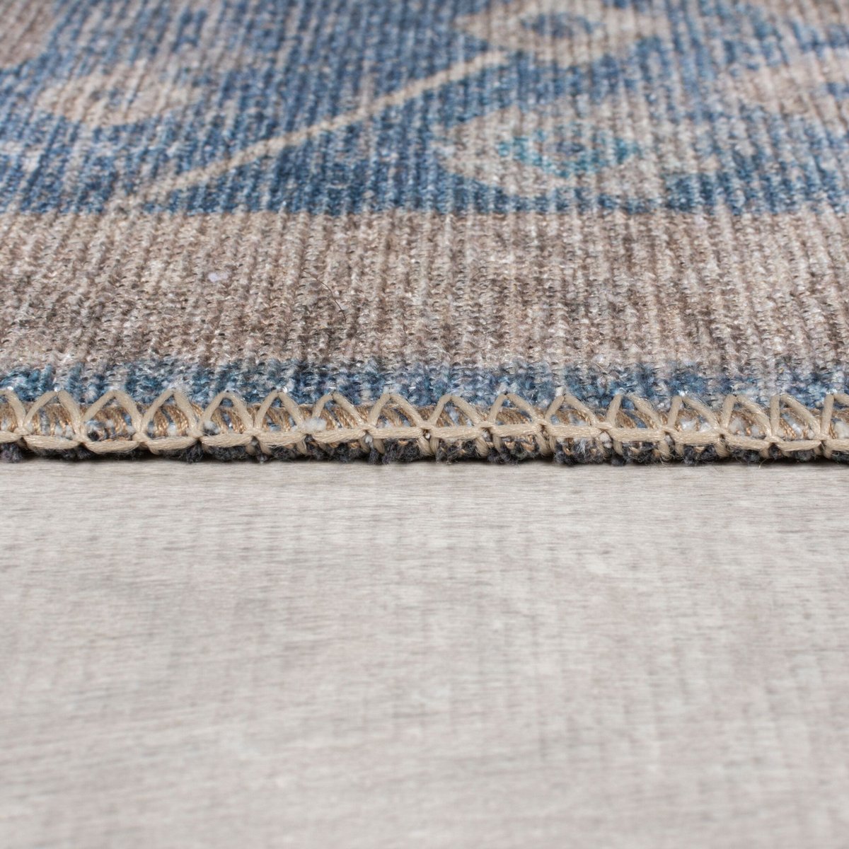 Tapis lavable ORELIA bleu, FLAIR RUGS