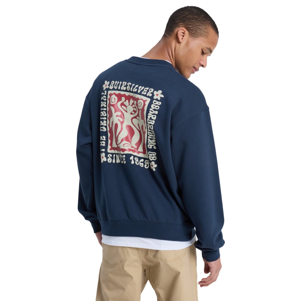 Sweat ELEVATED bleu dark navy, QUIKSILVER