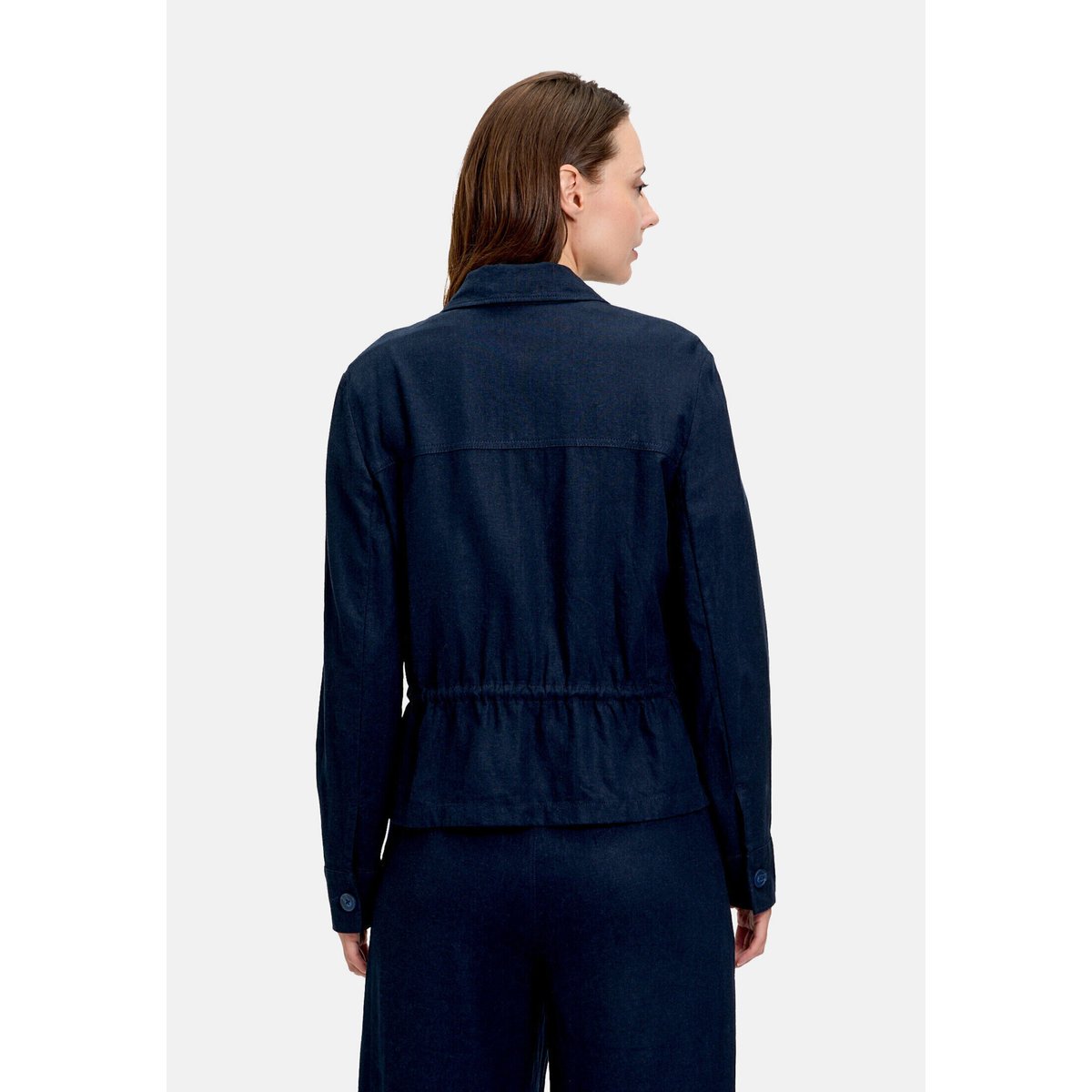 Veste casual à poches navy blue, BETTY & CO