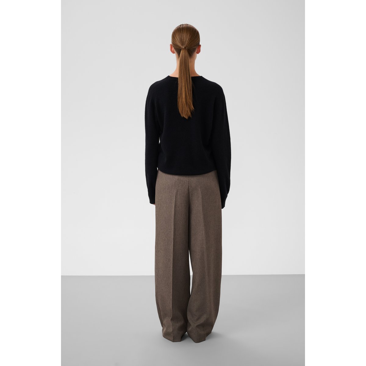 Pullover tricoté noir black, SOAKED IN LUXURY