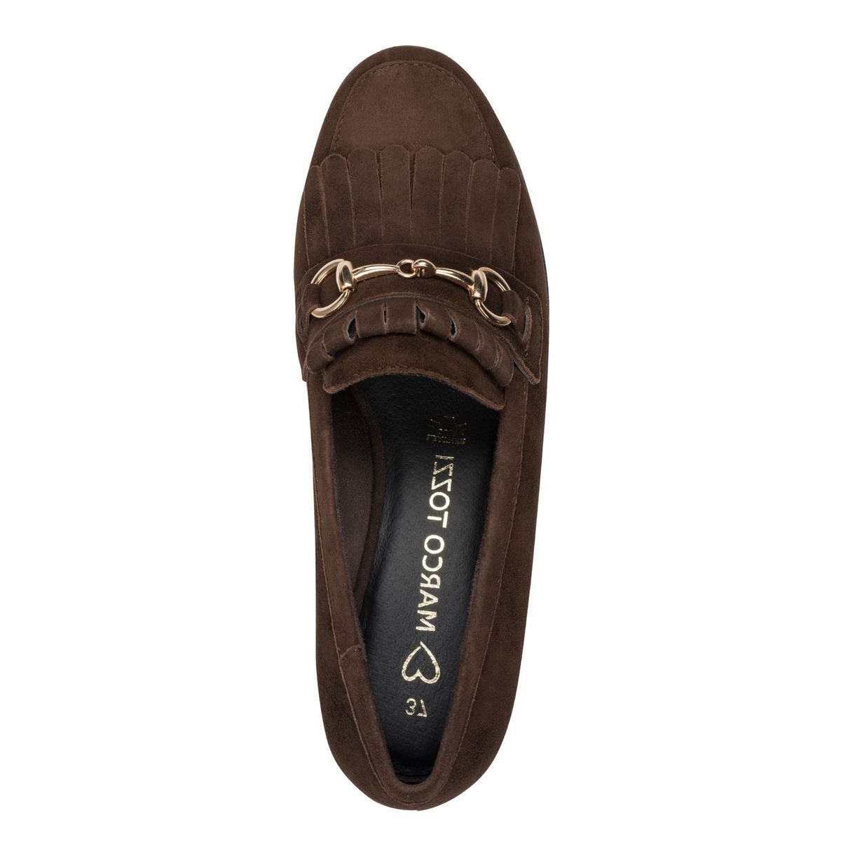 Slipper talon bloc marron mocca, MARCO TOZZI