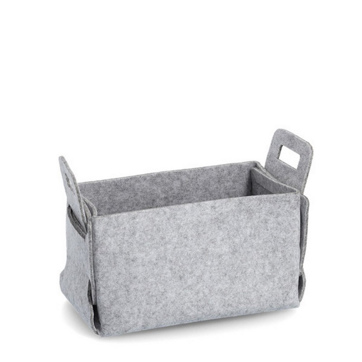 Panier feutre design gris, ZELLER PRESENT