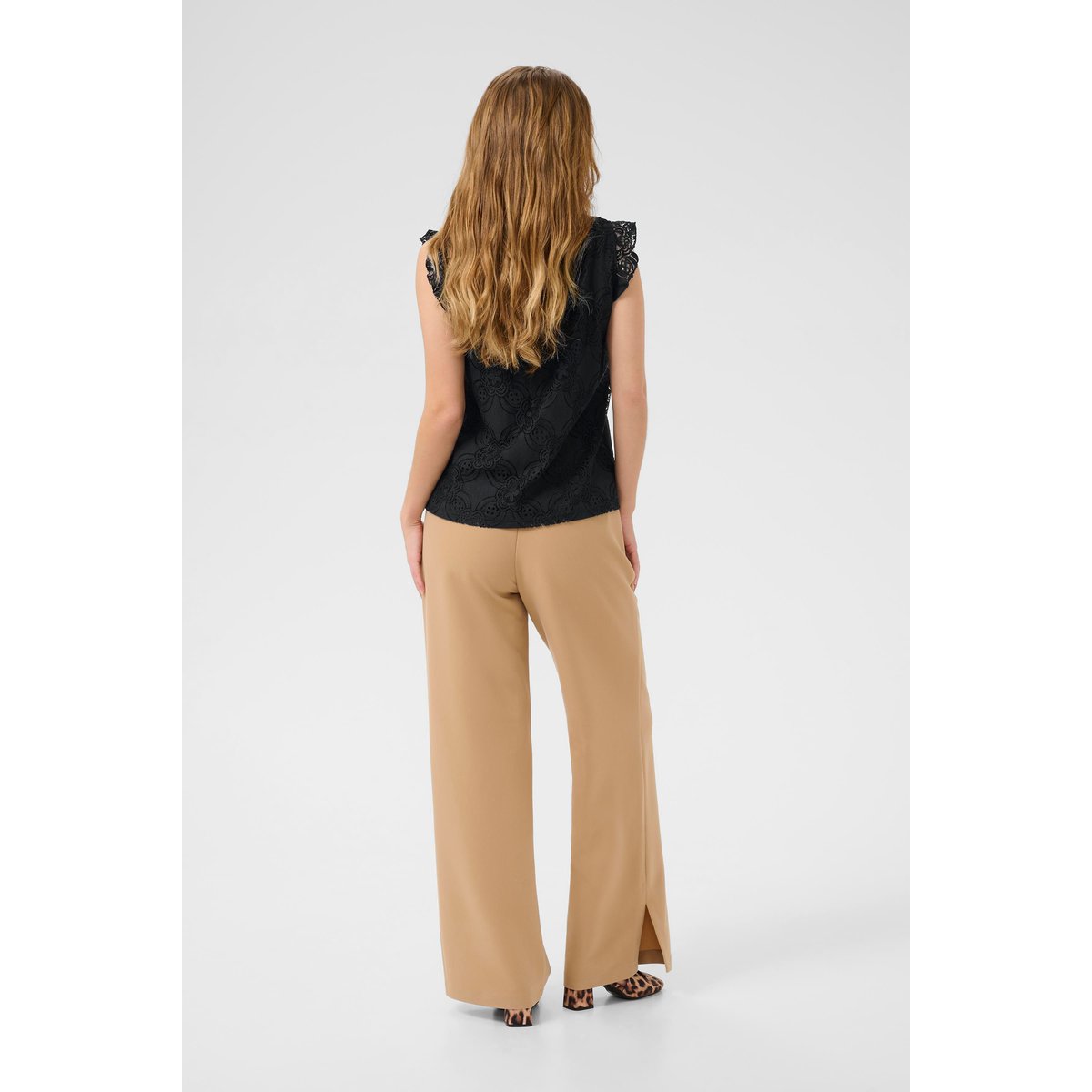 Blouse sans manches noir black, CULTURE