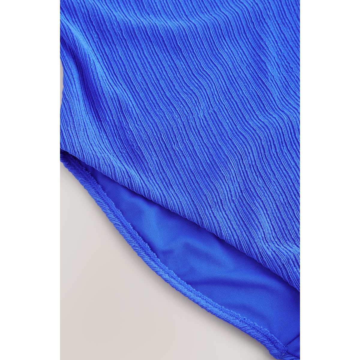 Maillot de bain effet ventre plat côte bleue, NEXT