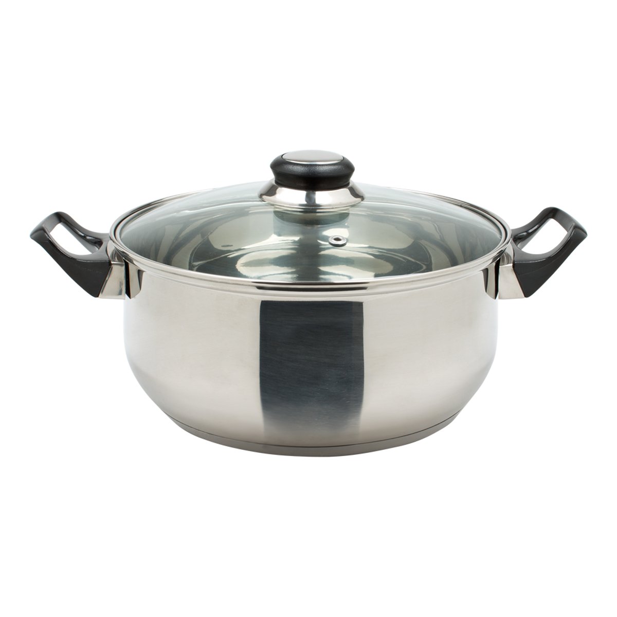 Faitout 28 cm inox induction gris, TREND'UP