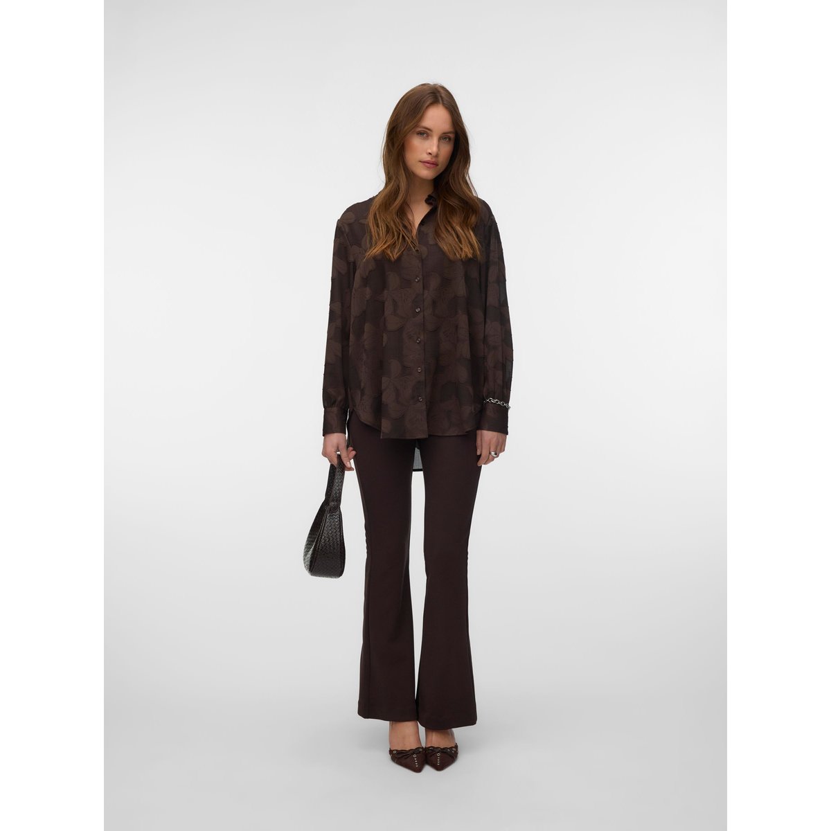 Chemise chocolate torte, VERO MODA