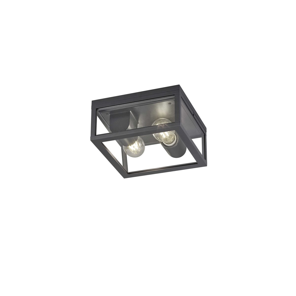 Lampe de plafond outdoor Garonne anthracite, TRIO
