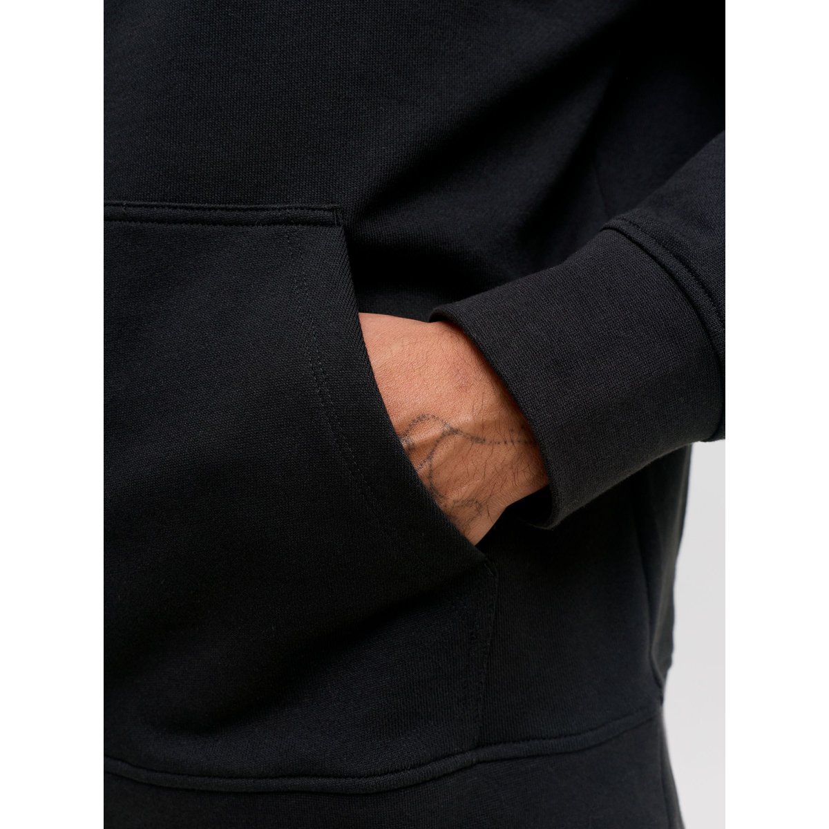 Sweat À Capuche black 1, JACK & JONES