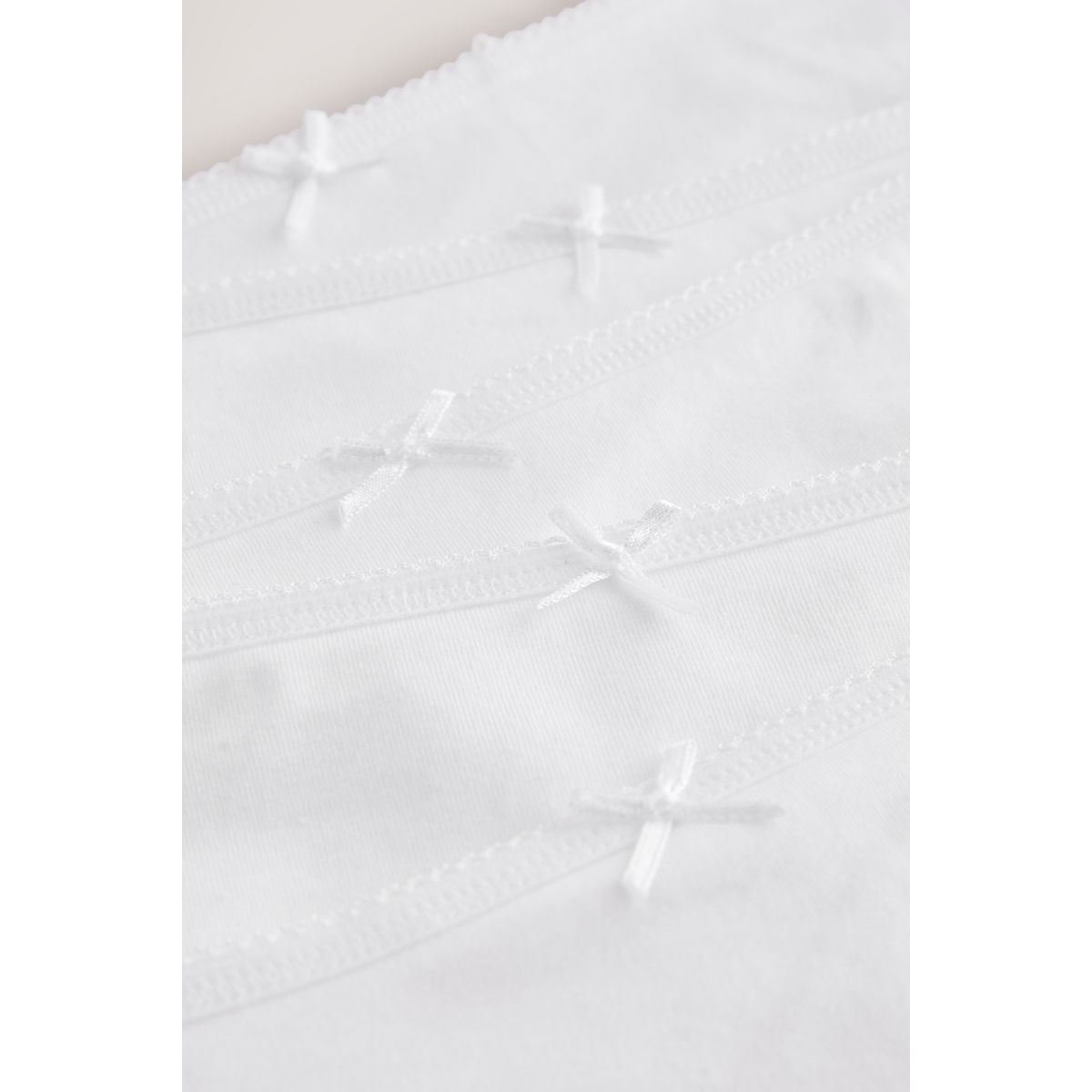 Culotte en coton majoritaire, lot de 7 blanc, NEXT