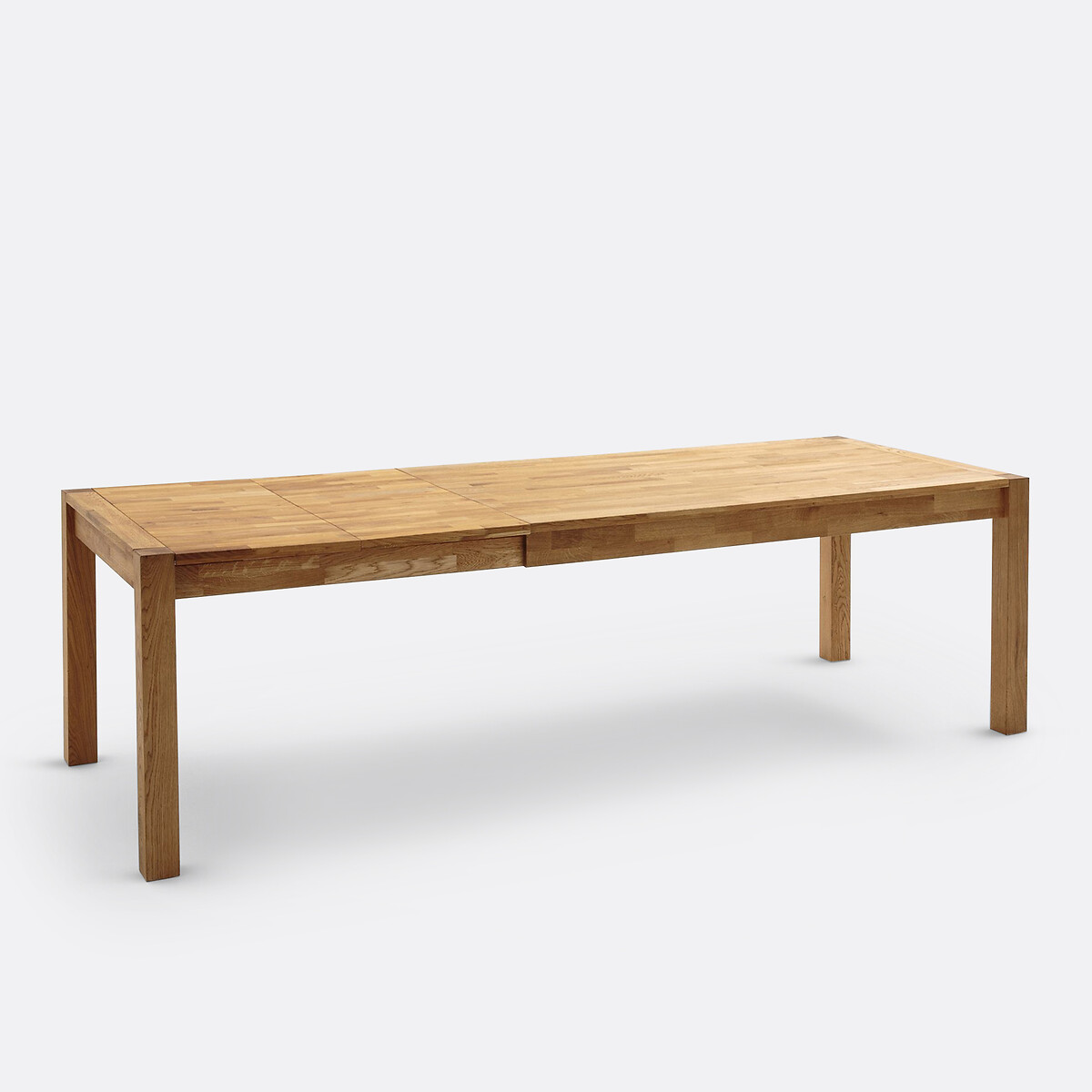 Table à manger, extensible, en chêne, pour 6 à 12 couverts, ADELITA chêne, LA REDOUTE INTERIEURS
