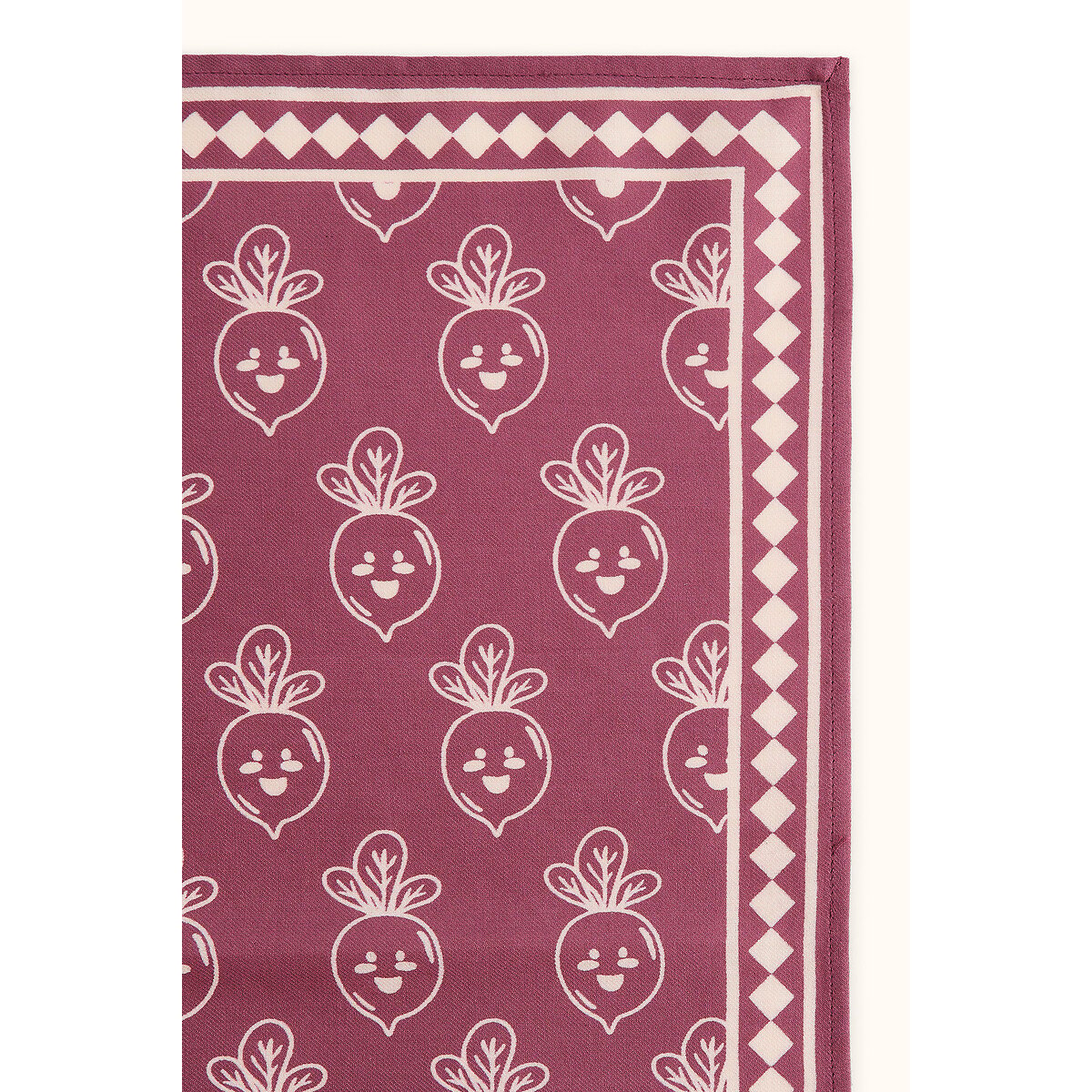 Petit foulard imprimé, MANIKA taupe, APACHES COLLECTIONS