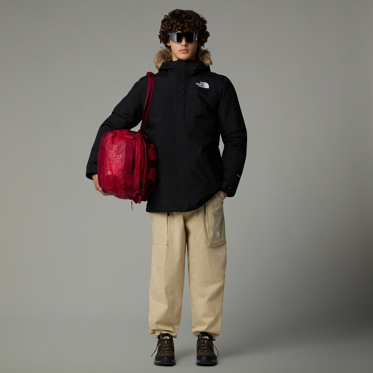 Parka chaude à capuche Zaneck noir/noir, THE NORTH FACE