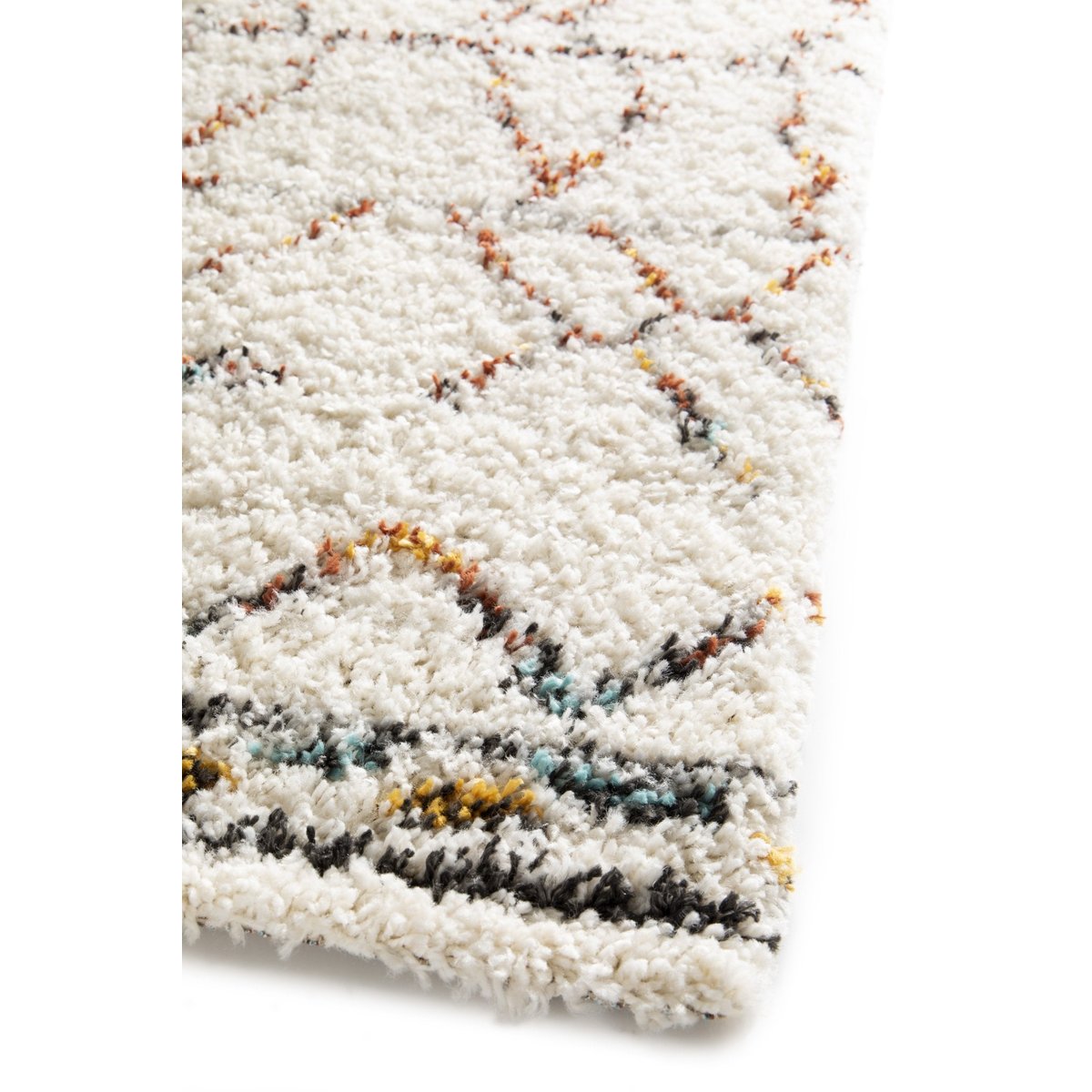 Tapis doux et épais de style ethnique TIFAWT palette colorée, AFK LIVING