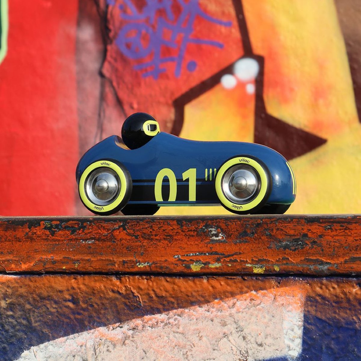 Voiture Old sport Compet’ bleu, VILAC