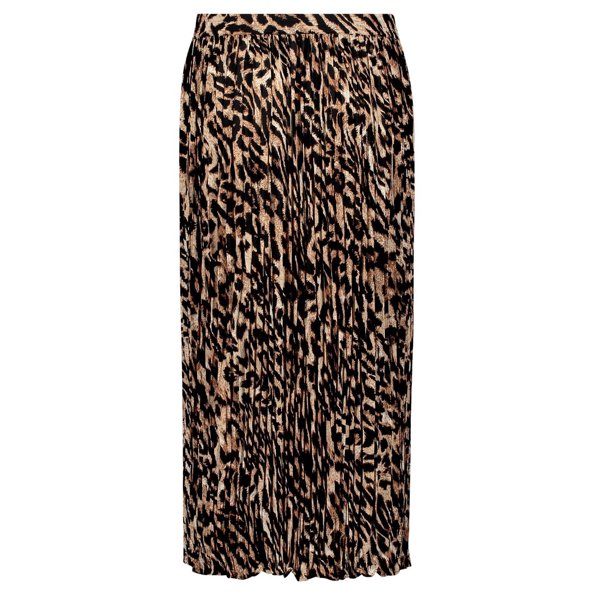 Jupe plissée à élastique noir/beige, BETTY BARCLAY