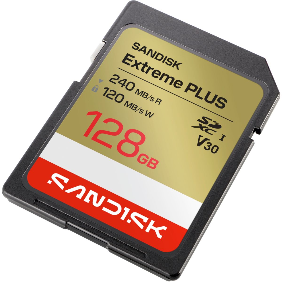 Carte Micro SD Extreme PLUS microSD 128Go UHS-I couleur unique, SANDISK
