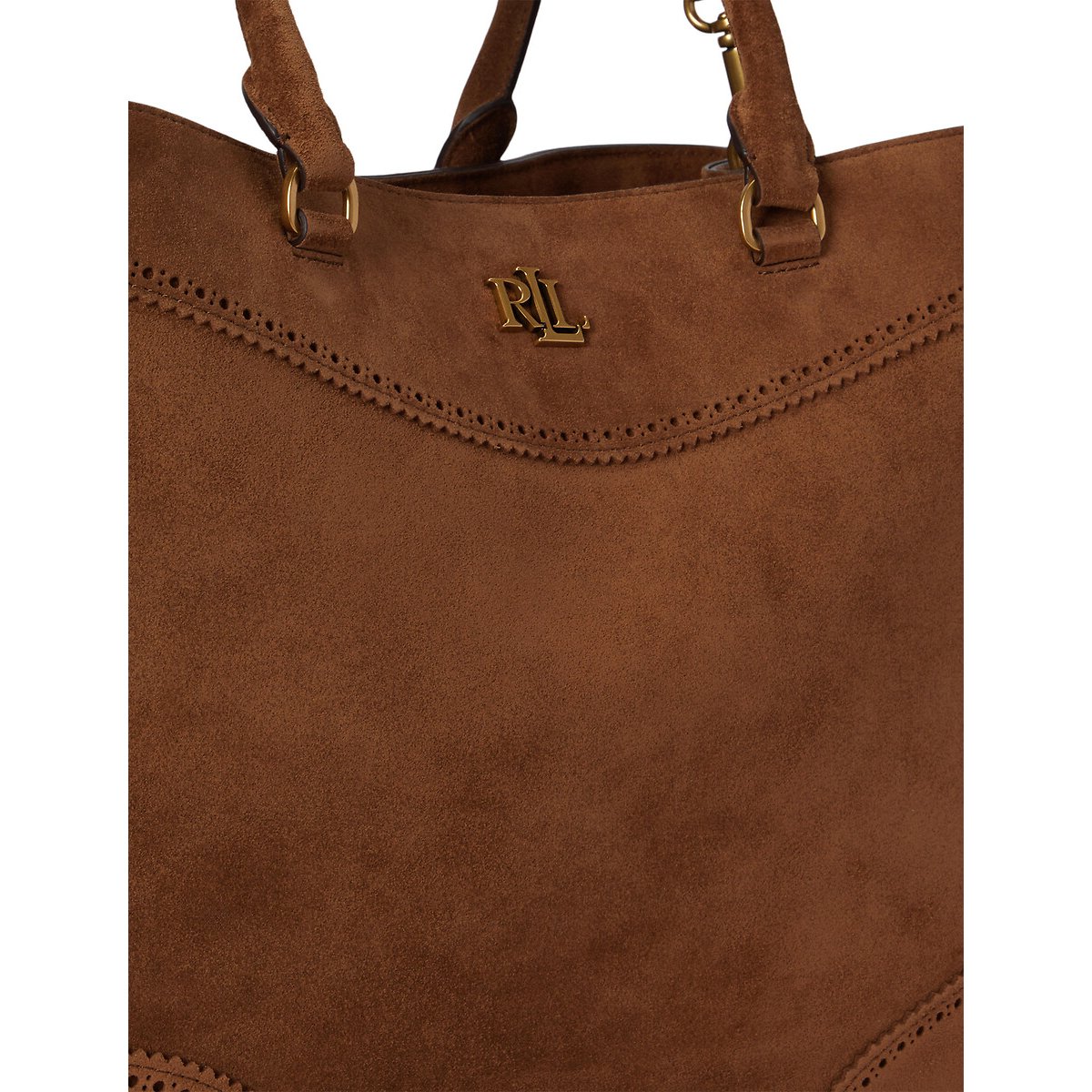 Sac à main en cuir suède, MARCY tabac, LAUREN RALPH LAUREN