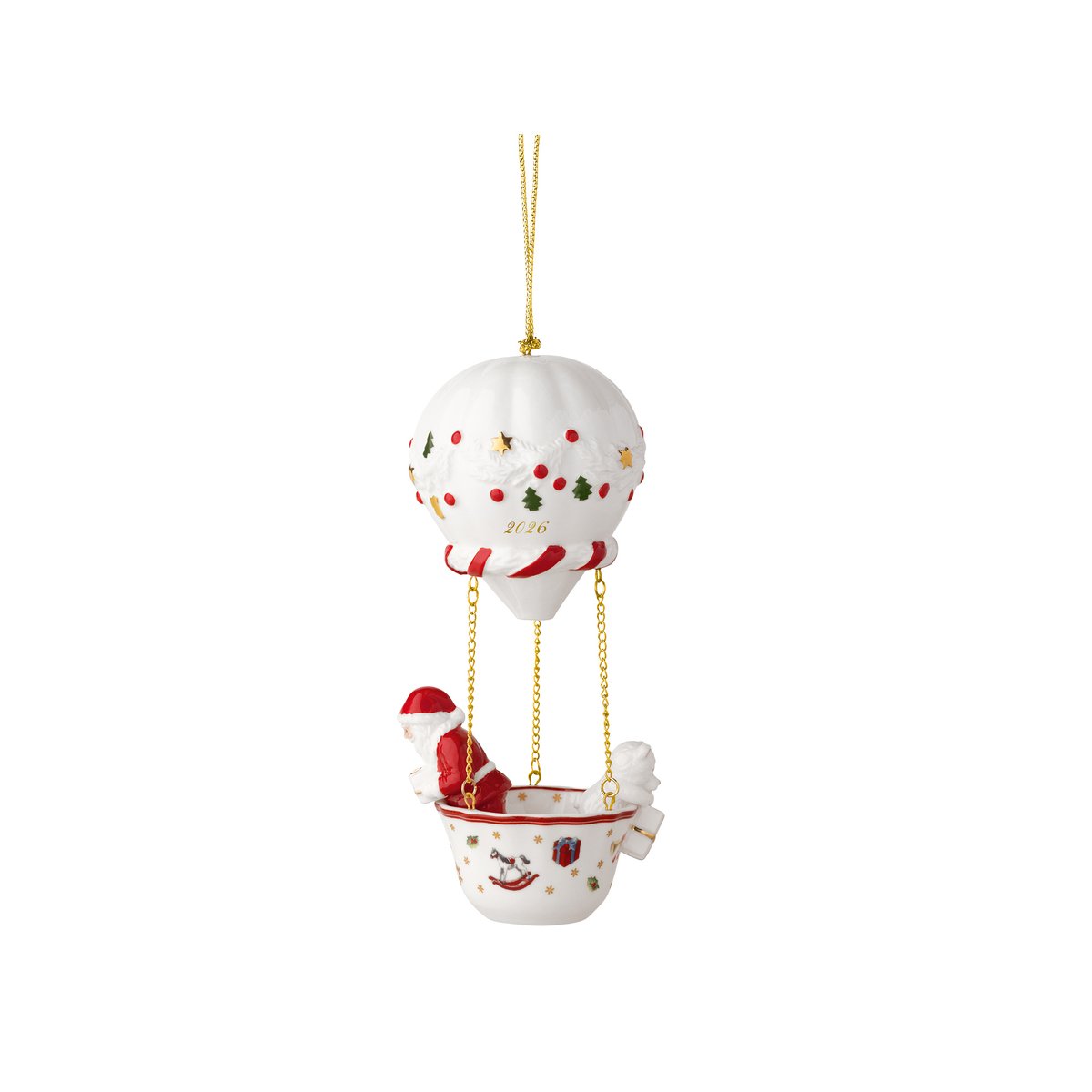 Ornement Montgolfière 2026 CHRISTMAS CLASSICS couleur unique, VILLEROY & BOCH
