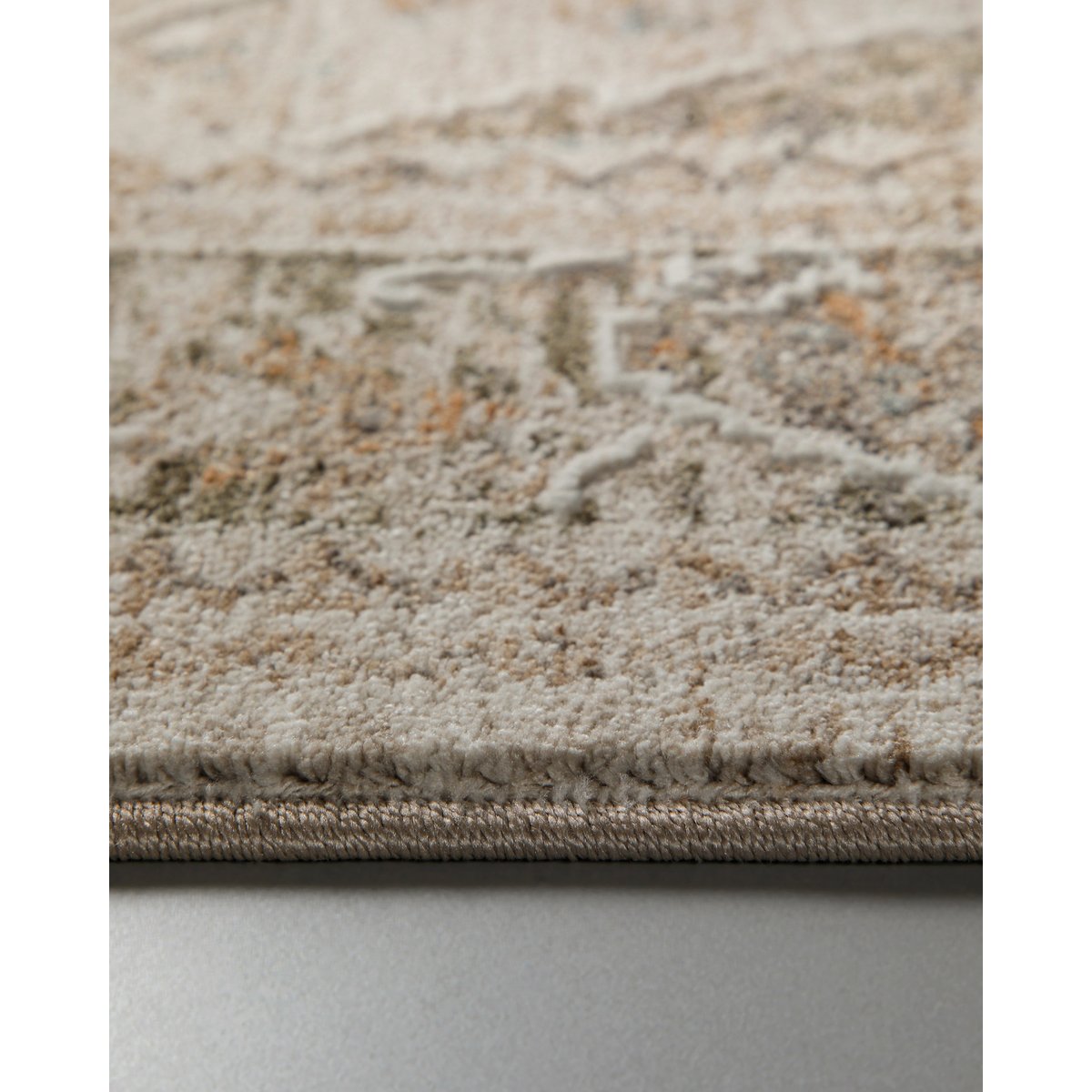 WECONhome Soft Vintage par Esprit, tissé machine, tapis poils courts, motif oriental avec effet relief, certifié OEKO-TEX® ,  Soft Vintage sable beige, ESPRIT