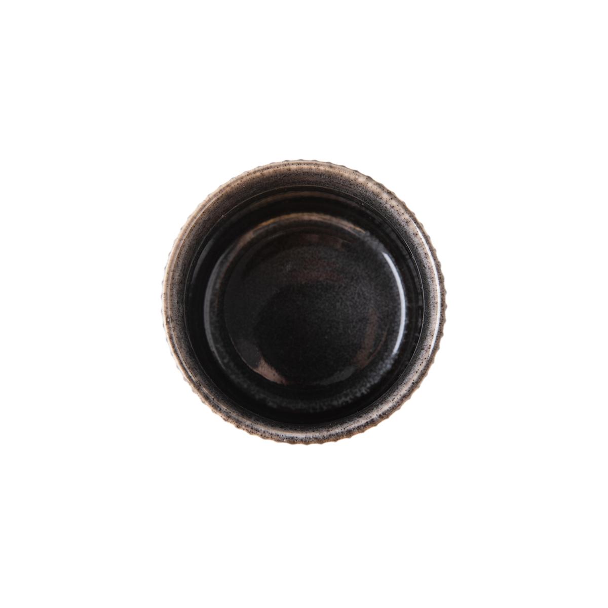 Lot de 4 tasses - "Charbon" lot de 4 tasses noir - charbon | laguiole cuisson, LAGUIOLE CUISSON
